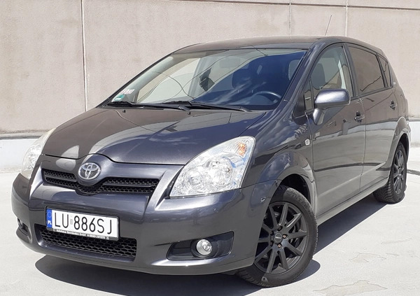 Toyota Corolla Verso cena 24700 przebieg: 184000, rok produkcji 2008 z Lublin małe 596